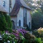 Le Bois des Moutiers, jardin, maison