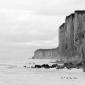 Black and white cliffs