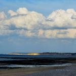 Light over the cliffs